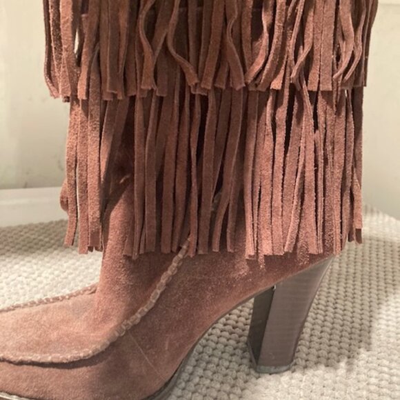 Ralph Lauren Fringe Boots - Picture 4 of 4